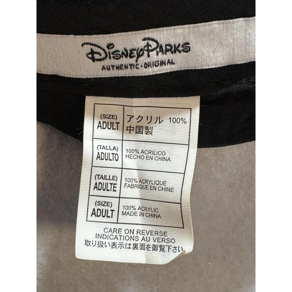Womans Flannel Disney Parks Cadet Style Hat One Size Fits Most With Mickey - Picture 7 of 8